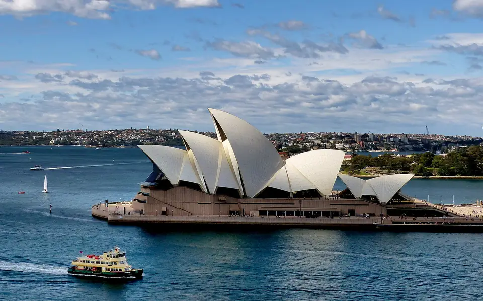 Web design and development in Australia: the Sydney Opera House
