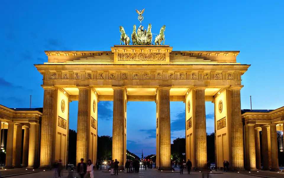 Web design and development in Germany: the Brandenburg Gate, Berlin