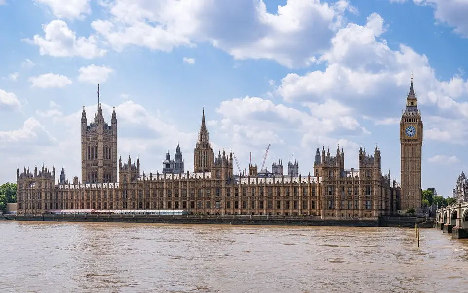 Web design and development in the UK: the Palace of Westminster and Big Ben, London