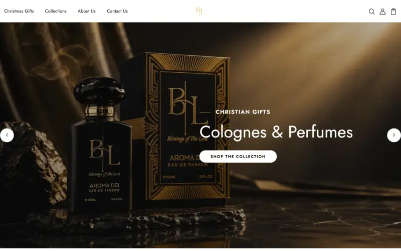 BOTL website by IdeoXpert