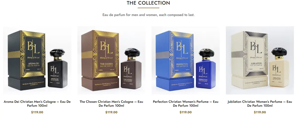 A section of the BOTL website