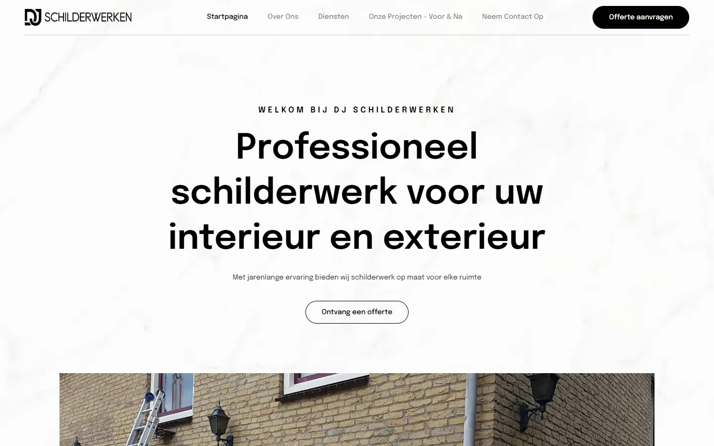 DJ Schilderwerken homepage
