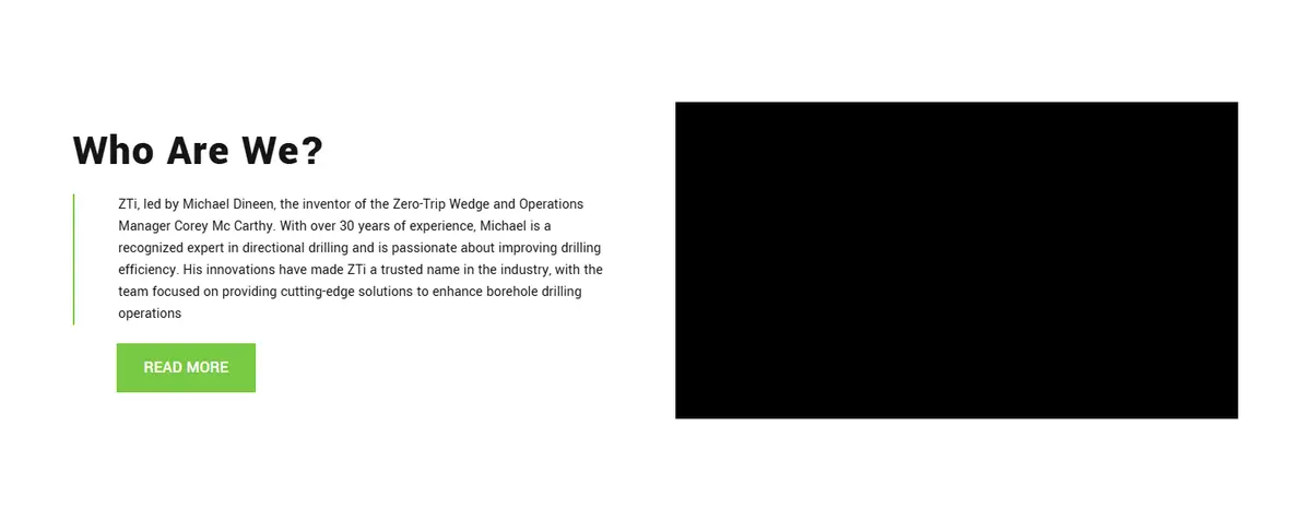 A section of the Zero-Trip Wedge website